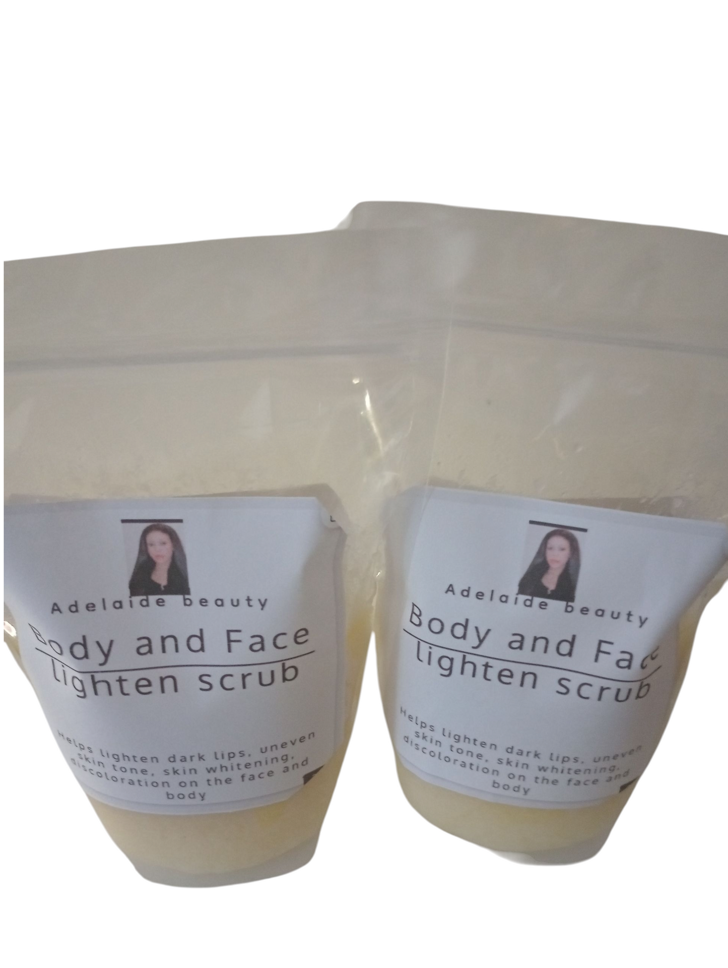 BODY, FACE,LIP, AND INTIMATE AREA LIGHTEN BODY SCRUB
