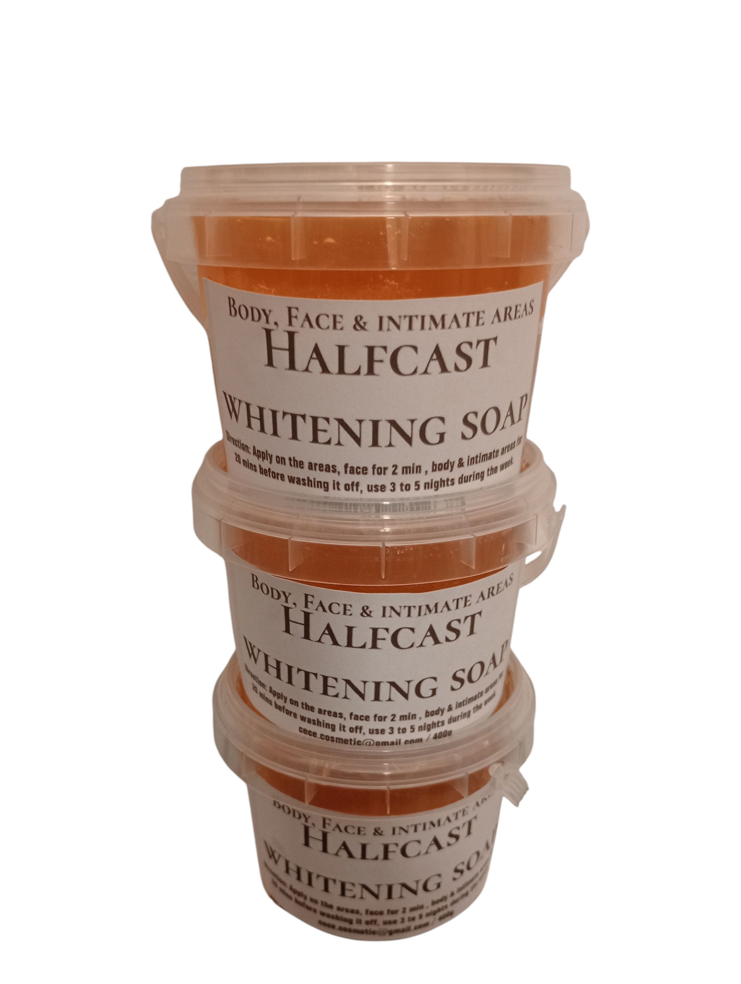 SUPER POWERFUL HALF CAST SOAP/ BODY, FACE & INTIMATE AREA