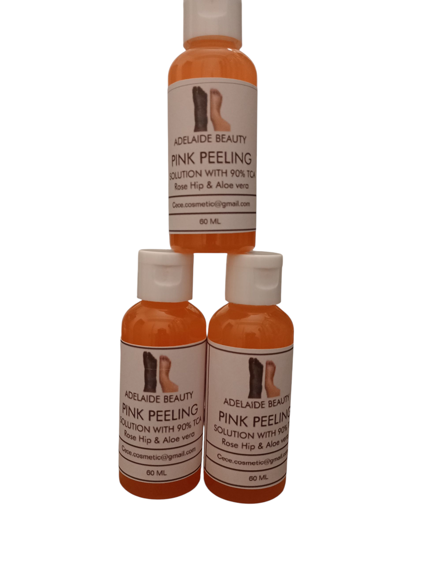 PINK PEELING SOLUTION WITH 90%TCA
