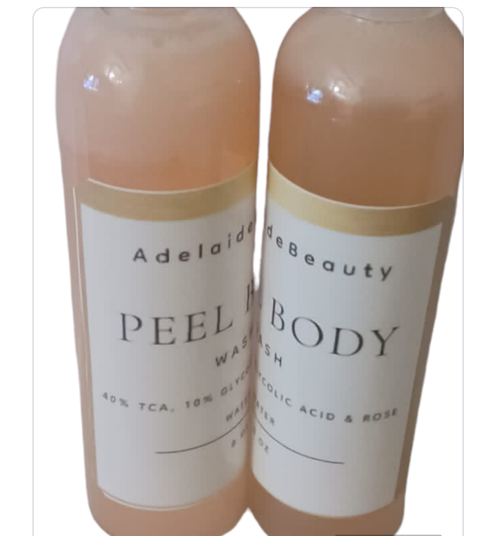 NOW 70% TCA PEEL BODY WASH /8oz