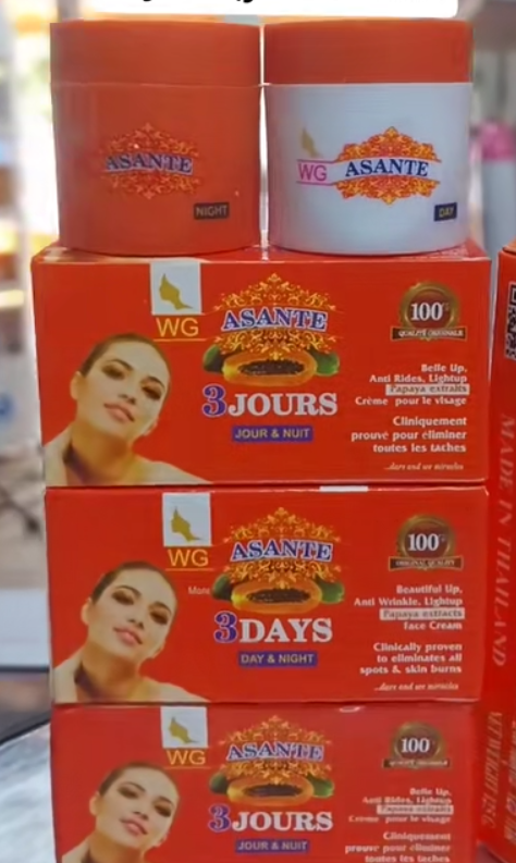 ASANTE 3 DAYS AND NIGHT LIGHTEN FACE CREAM