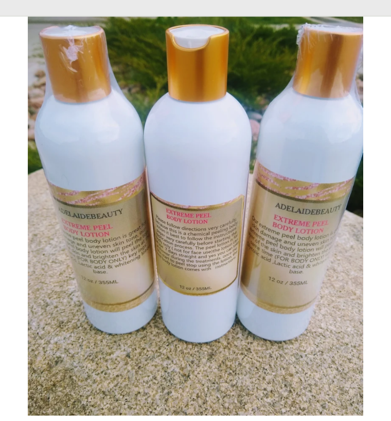 40 % EXTREME PEEL BODY LOTION /8 oz