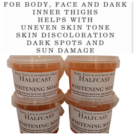 SUPER POWERFUL HALF CAST SOAP/ BODY, FACE & INTIMATE AREA