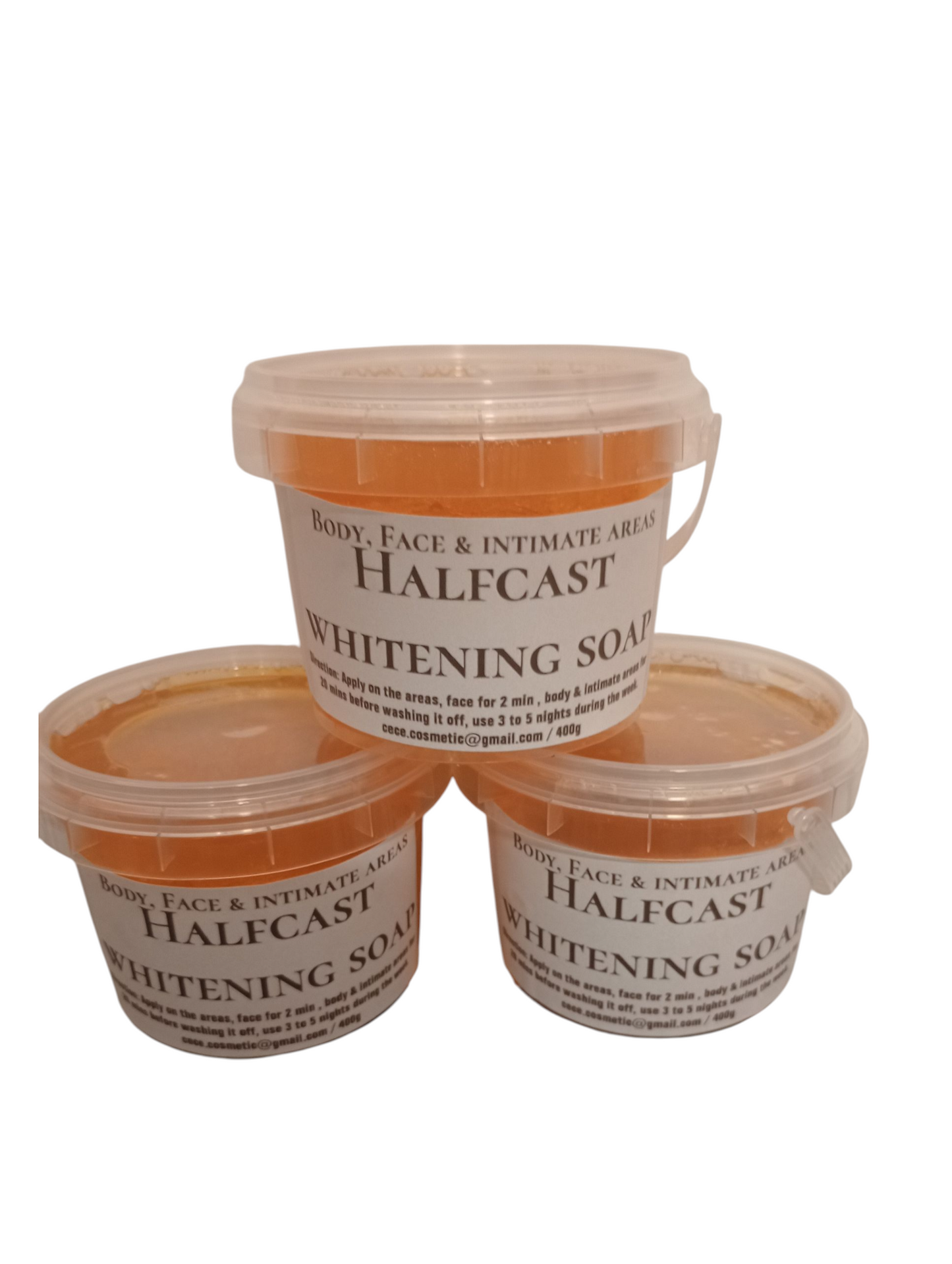 SUPER POWERFUL HALF CAST SOAP/ BODY, FACE & INTIMATE AREA