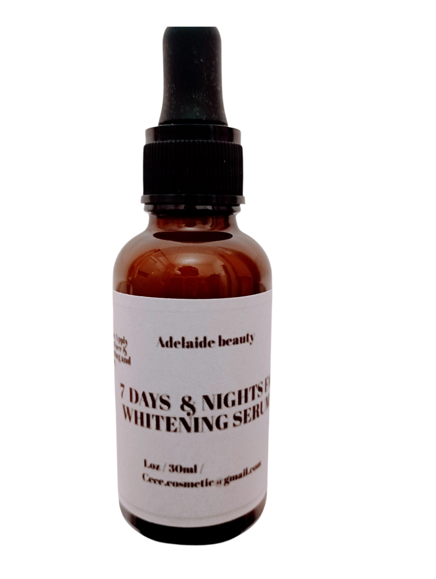 7 DAYS AND NIGHTS FACE WHITENING SERUM/ FAST ACTION